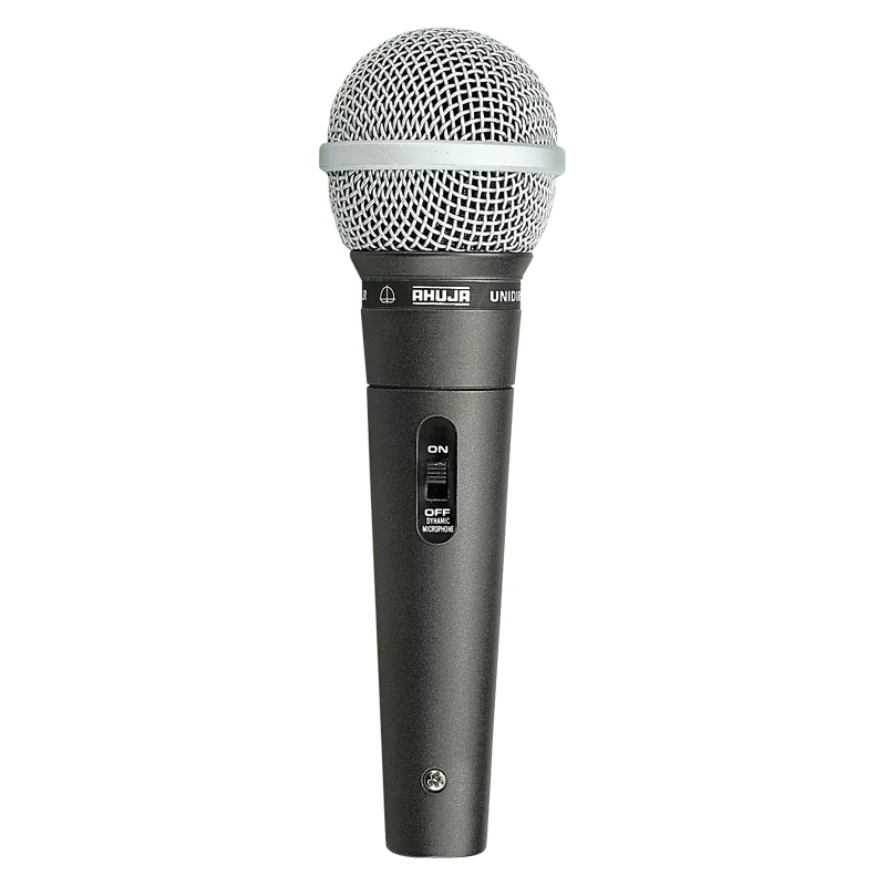Ahuja AUD-98XLR Wired Pro Dynamic Mic for PA & Vocals