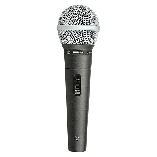 Ahuja AUD-98XLR Wired Pro Dynamic Mic for PA & Vocals
