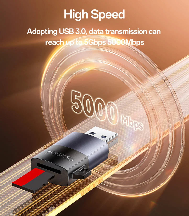 Yesido GS36 USB-A Card Reader