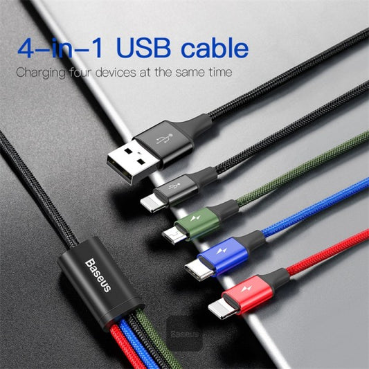 Baseus Rapid Series 4-in-1 Charging Cable