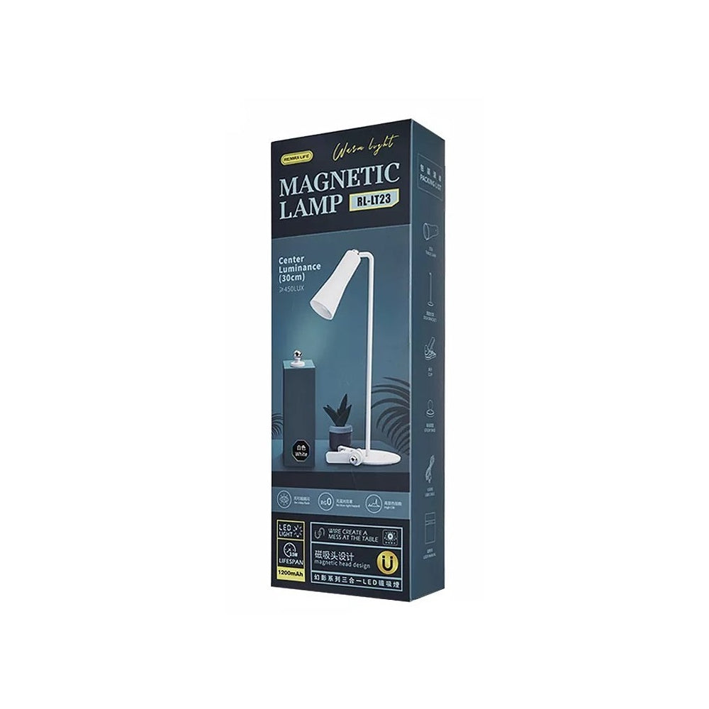 Remax RT-E710 Magnetic Lamp – Rechargeable & Touch-Controlled