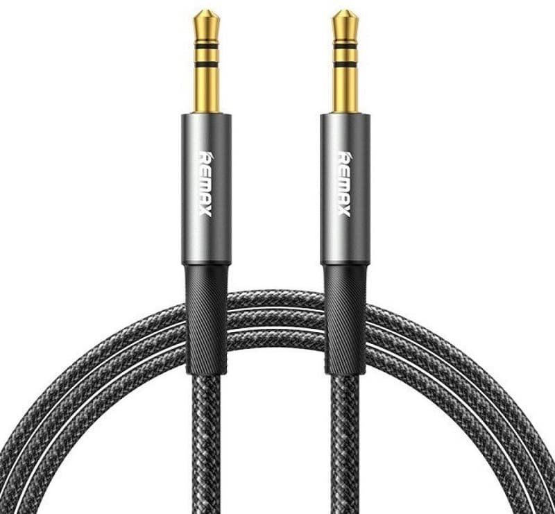 Remax CB08 Velocity 3.5mm to 3.5mm Audio Adapter Cable, 1.2 Meter