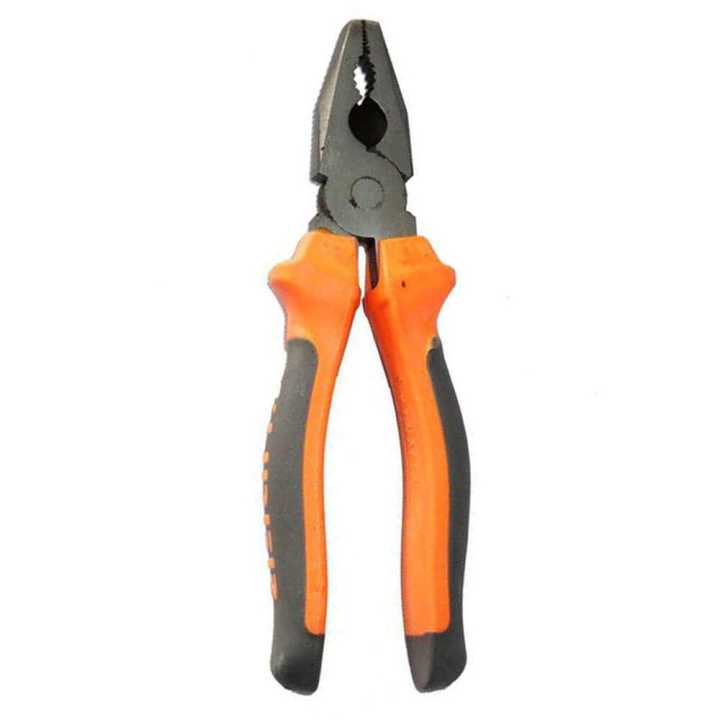 Orange Diagonal Cutting Plier 7''/180mm for Heavy-Duty Wire Cutter with Anti-Rust Finish
