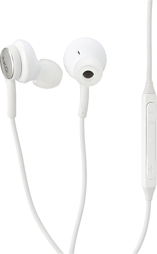 Samsung EO-IC100 Type-C Earphones -White, AKG-Tuned Sound, Global Version