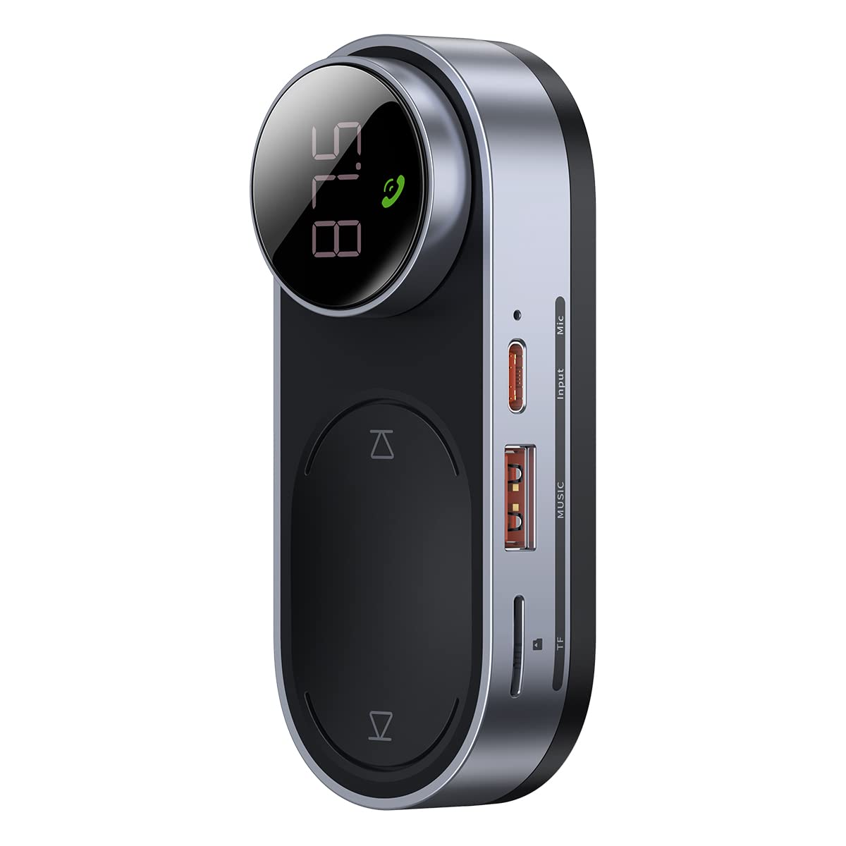 Baseus Solar Car Wireless MP3 Player, Bluetooth + FM + Solar Charging