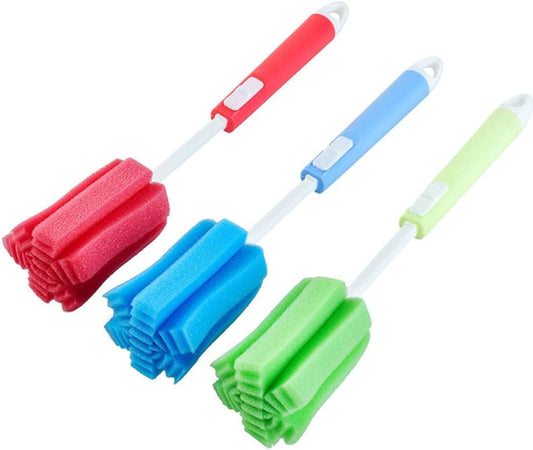Bottle Cleaning Brush with Sponge