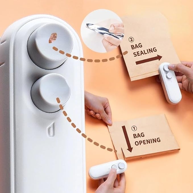 TX-006 Portable Sealing Machine, Seal Fresh, Anywhere