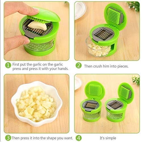 Garlic Chopper K003, Manual Slicer and Dicer