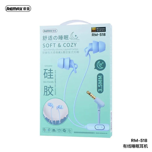 Remax RM-518 Wired Sleep Earphone