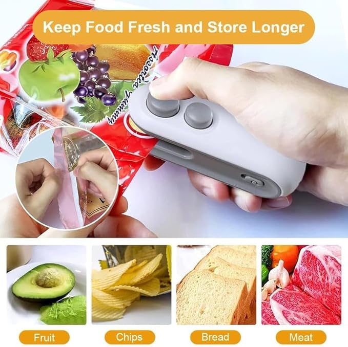 TX-006 Portable Sealing Machine, Seal Fresh, Anywhere