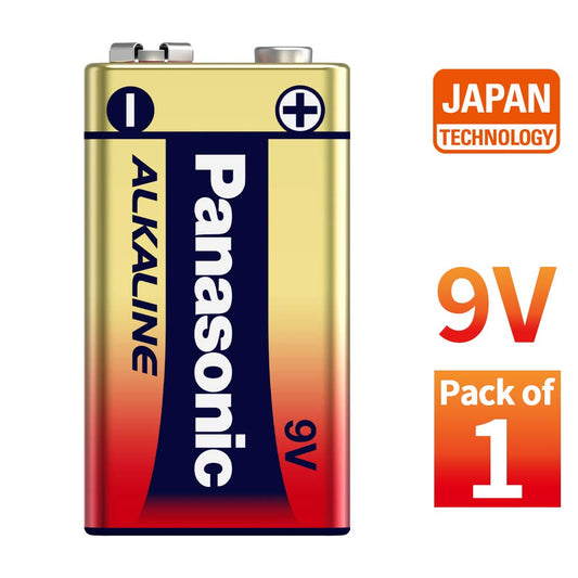 Panasonic Alkaline 9V Battery (1 Piece)