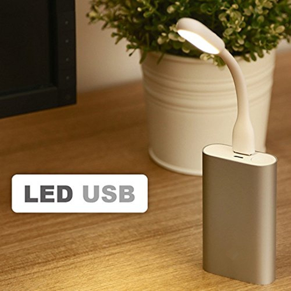 USB LED Portable Lamp, Flexible Silicone Neck