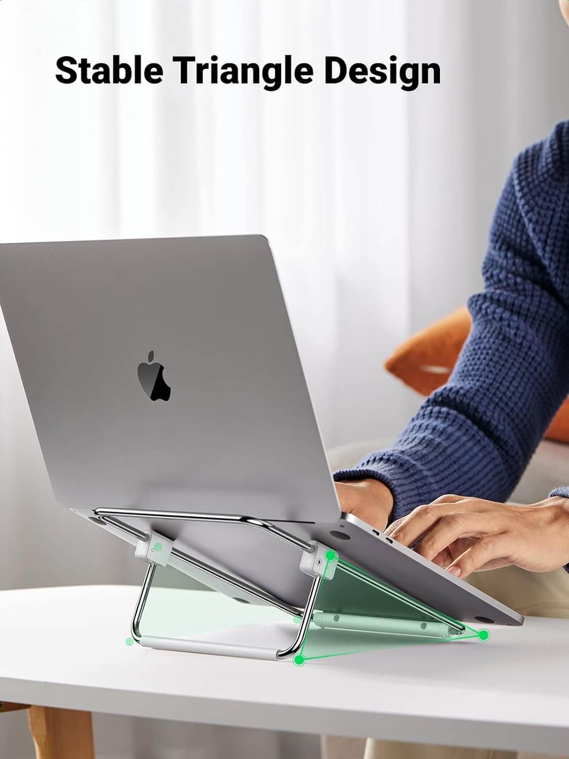 UGREEN 80348 Desktop Laptop Stand, Elevate Your Setup. Work Smarter