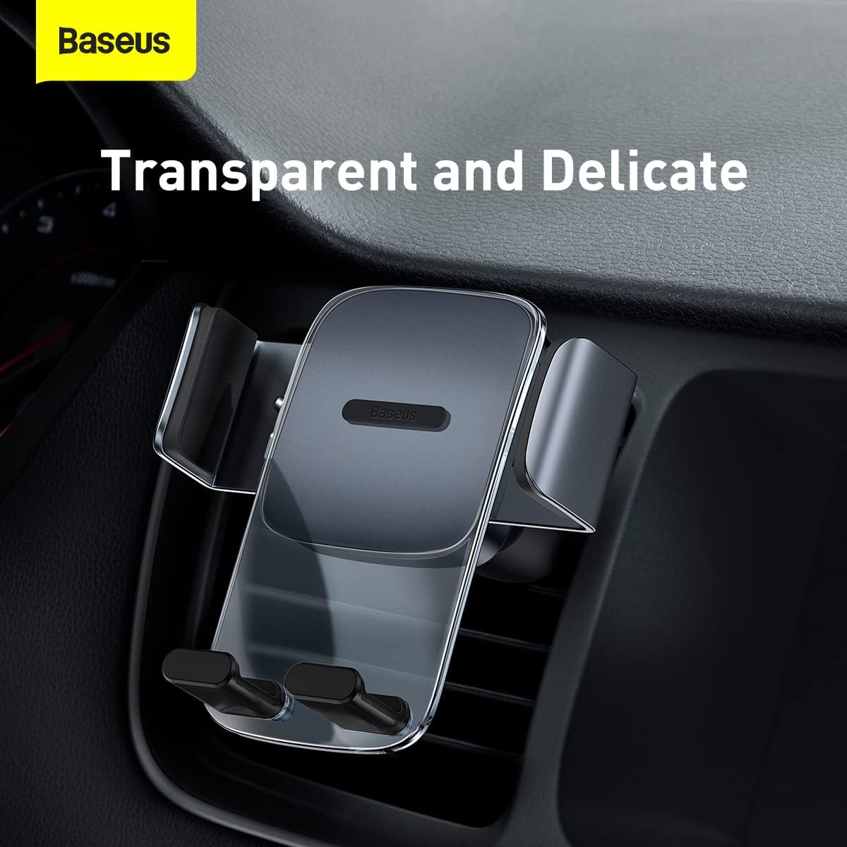 Baseus SUYK000101 Easy Control Clamp Car Mount Holder, Air Outlet Version