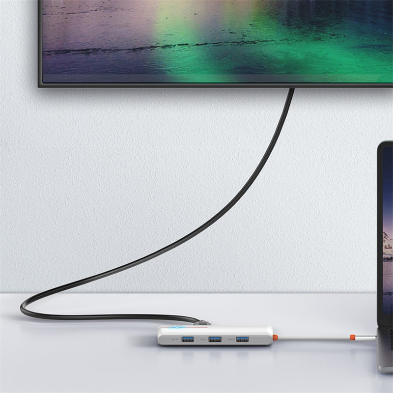 LDNIO DS-25H USB Type-C 5 in 1 Hub Adapter