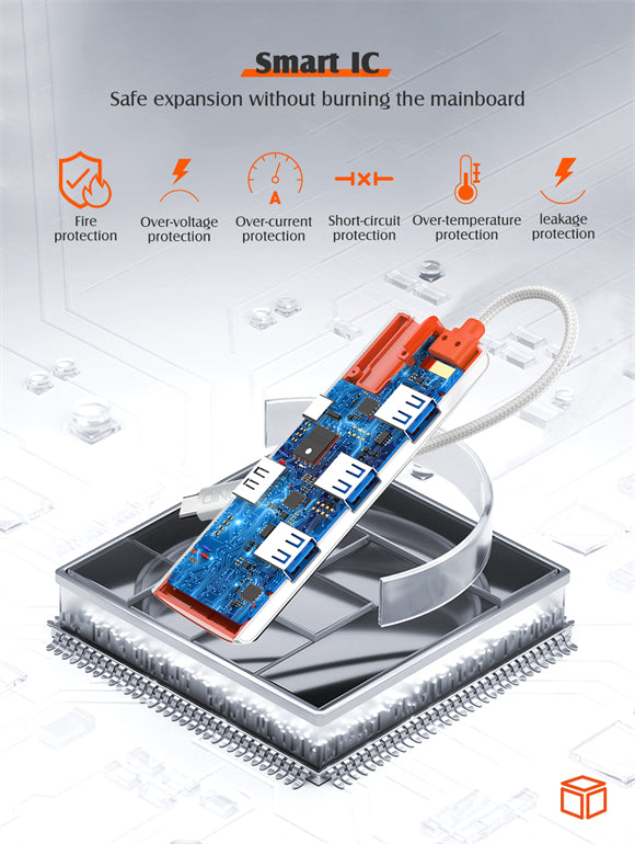 LDNIO DS-25H USB Type-C 5 in 1 Hub Adapter