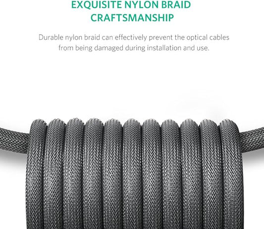 UGREEN 10542 Toslink Audio Optical Cable, 1.5 Meter