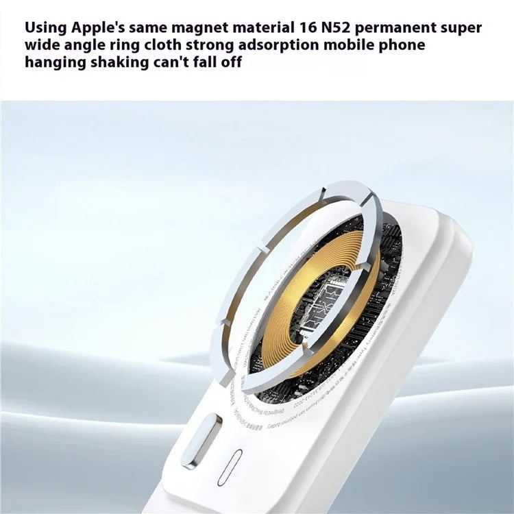 WIWU WI-P037 5000mAh Small Pudding Magnetic Wireless Power Bank