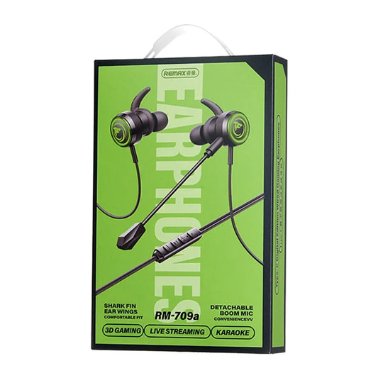 Remax RM-709A Gaming Wired Earphones with Detachable Mic