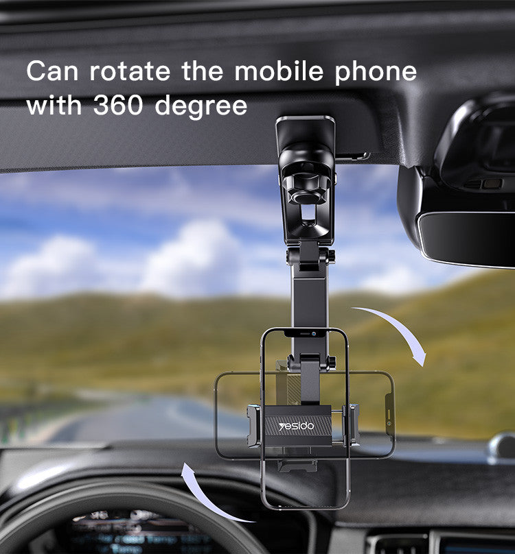 Yesido C194 Sun Visor Universal Vehicle Mobile Holder