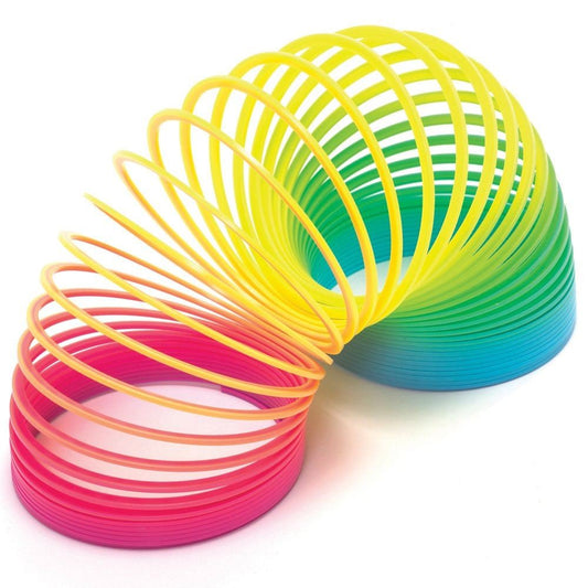 A70 Plastic Rainbow Magic Spring Toy
