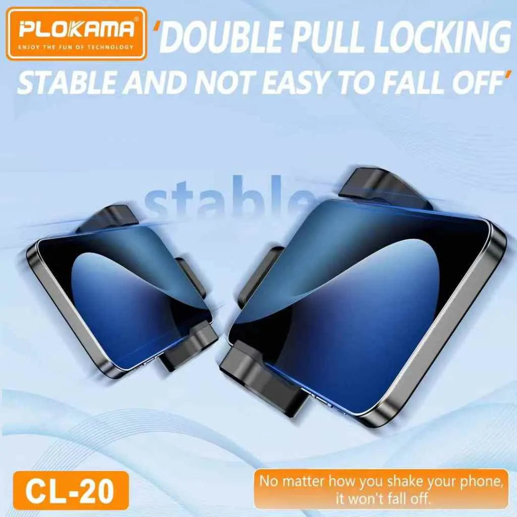 Plokama CL-20 Phone Clip Head For Connecting To Tripods