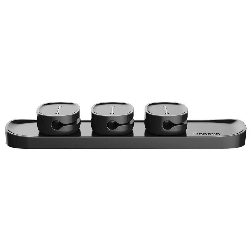 Baseus Peas Cable Clip Organizer, 3 Slot Magnetic Holder