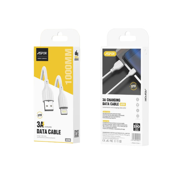 Aspor 3A Data Cables-1 Meter