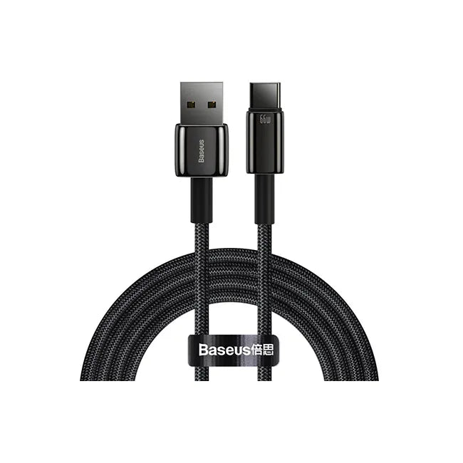 Baseus Tungsten Gold USB to Type-C Cable 66W Fast Charging