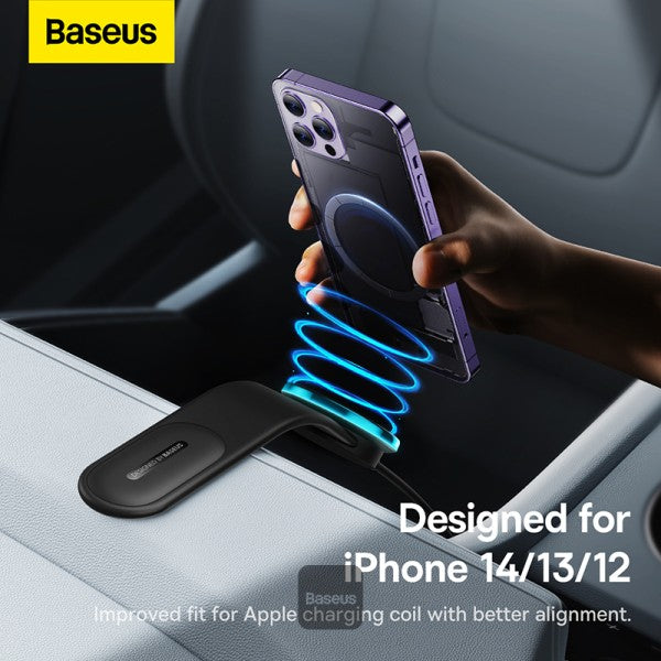 Baseus 15W C02 Pro Magnetic Wireless Charging Car Mount