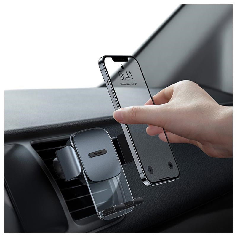 Baseus SUYK000101 Easy Control Clamp Car Mount Holder, Air Outlet Version