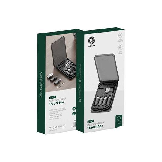 Green Lion 6 in 1 Multi Functional Travel Box