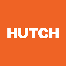 Orange background with 'Hutch' logo