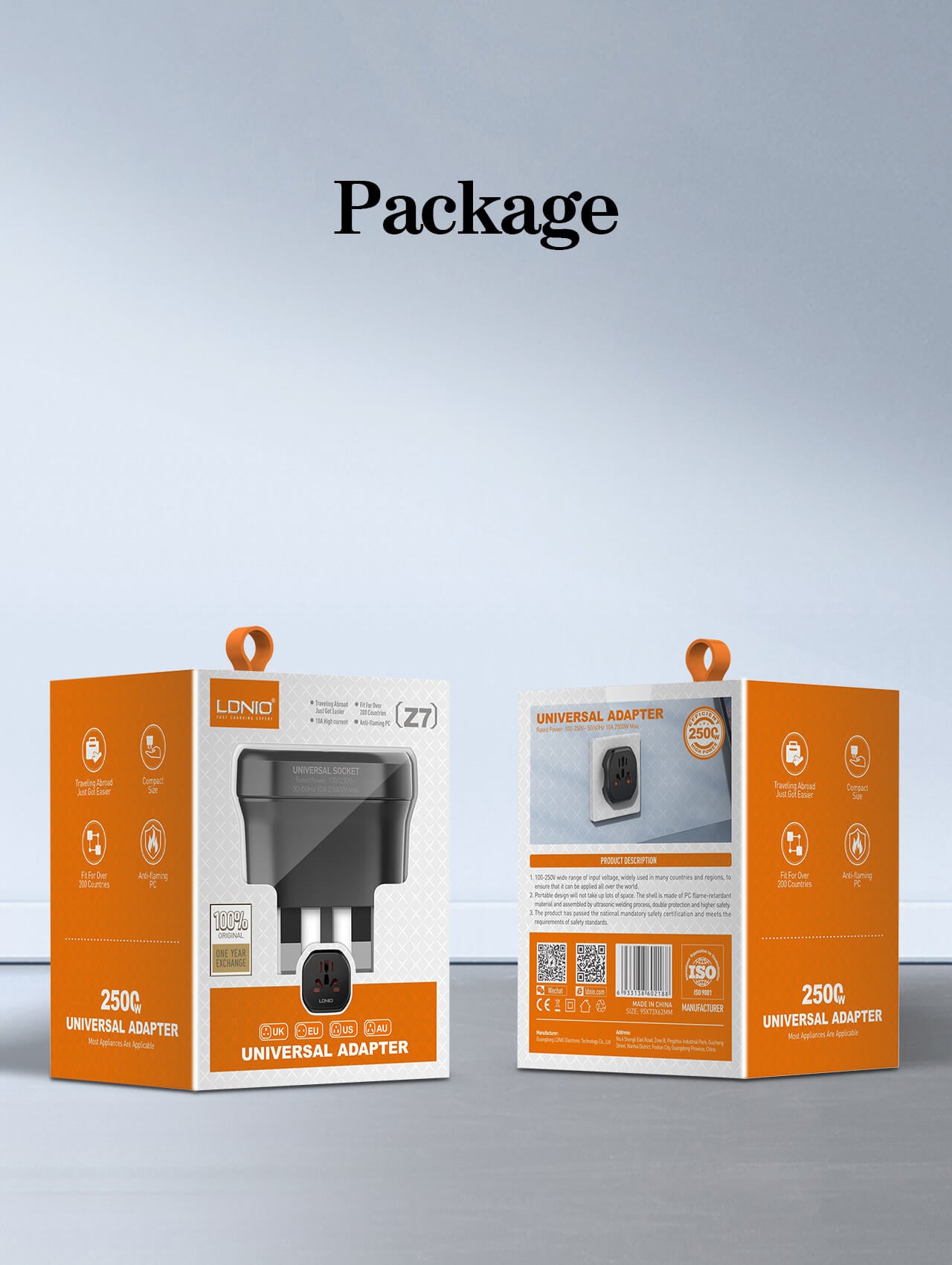 Ldnio Z7 2500w Universal Adapter