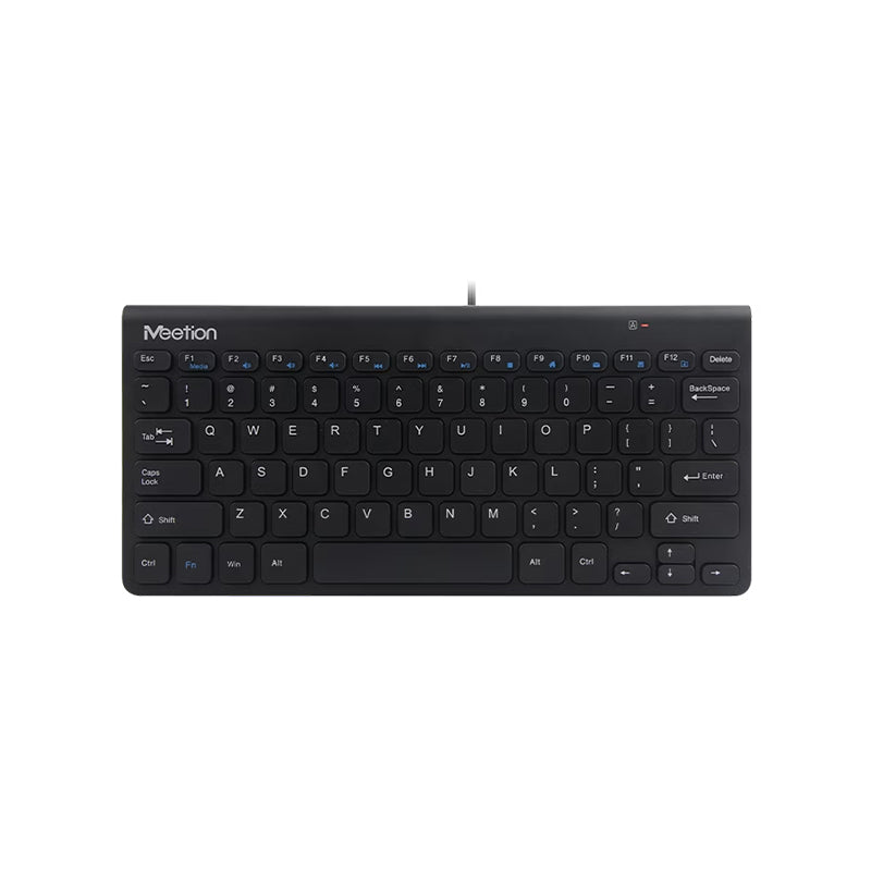 Meetion K400 Mini Office Wired Keyboard with Keyboard Cover