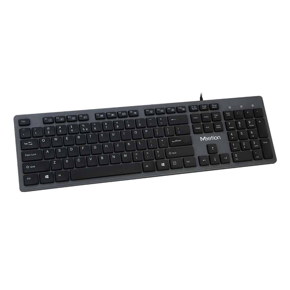 Meetion K841 USB Ultra Thin Chocolate Keyboard