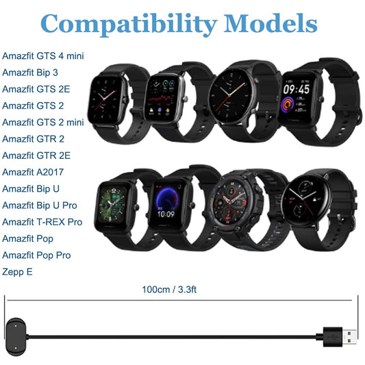 Nulca Charger for Amazfit GTR 2 - 1 Meter