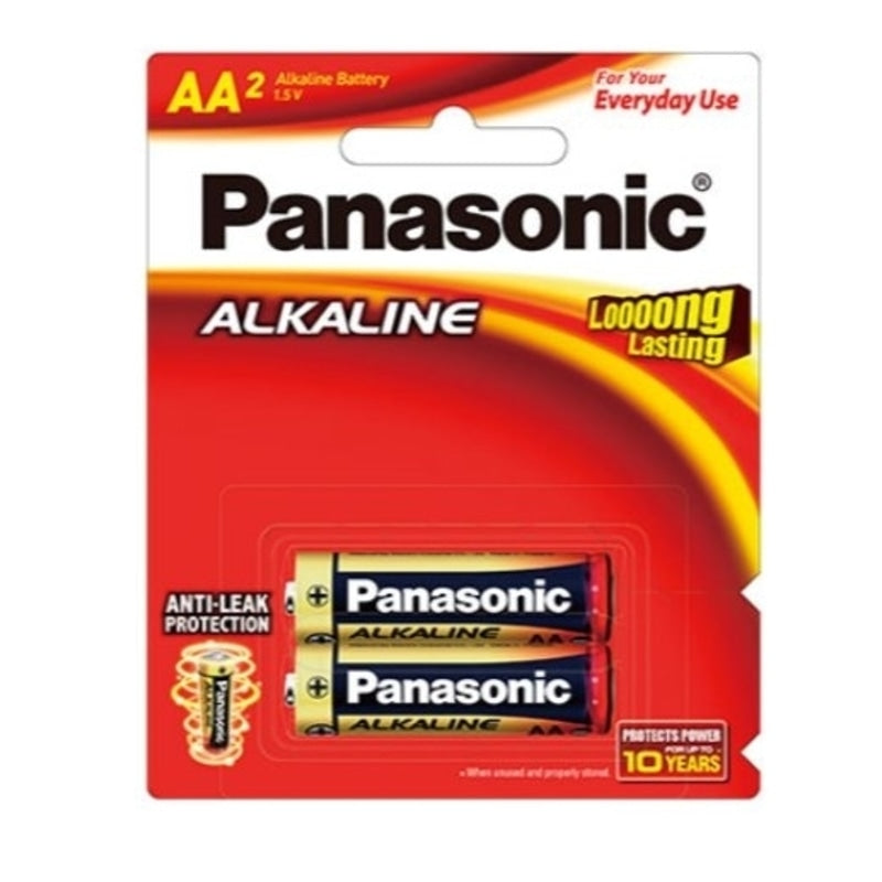 Panasonic Alkaline AA Battery - 2 Pcs