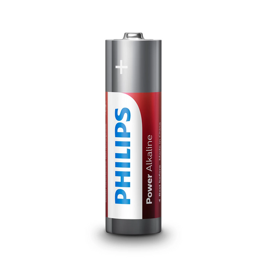 Philips battery on a white background