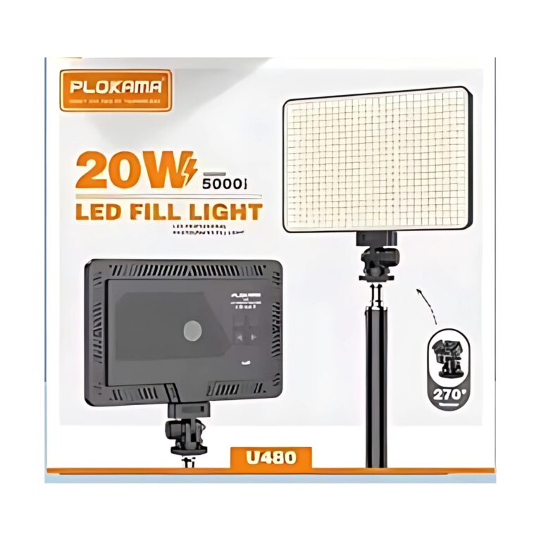 PLOKAMA U480 20W LED Fill Light Panel Rechargeable