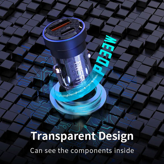 Recci RCC-N15 75W Journey Dual Car Charger