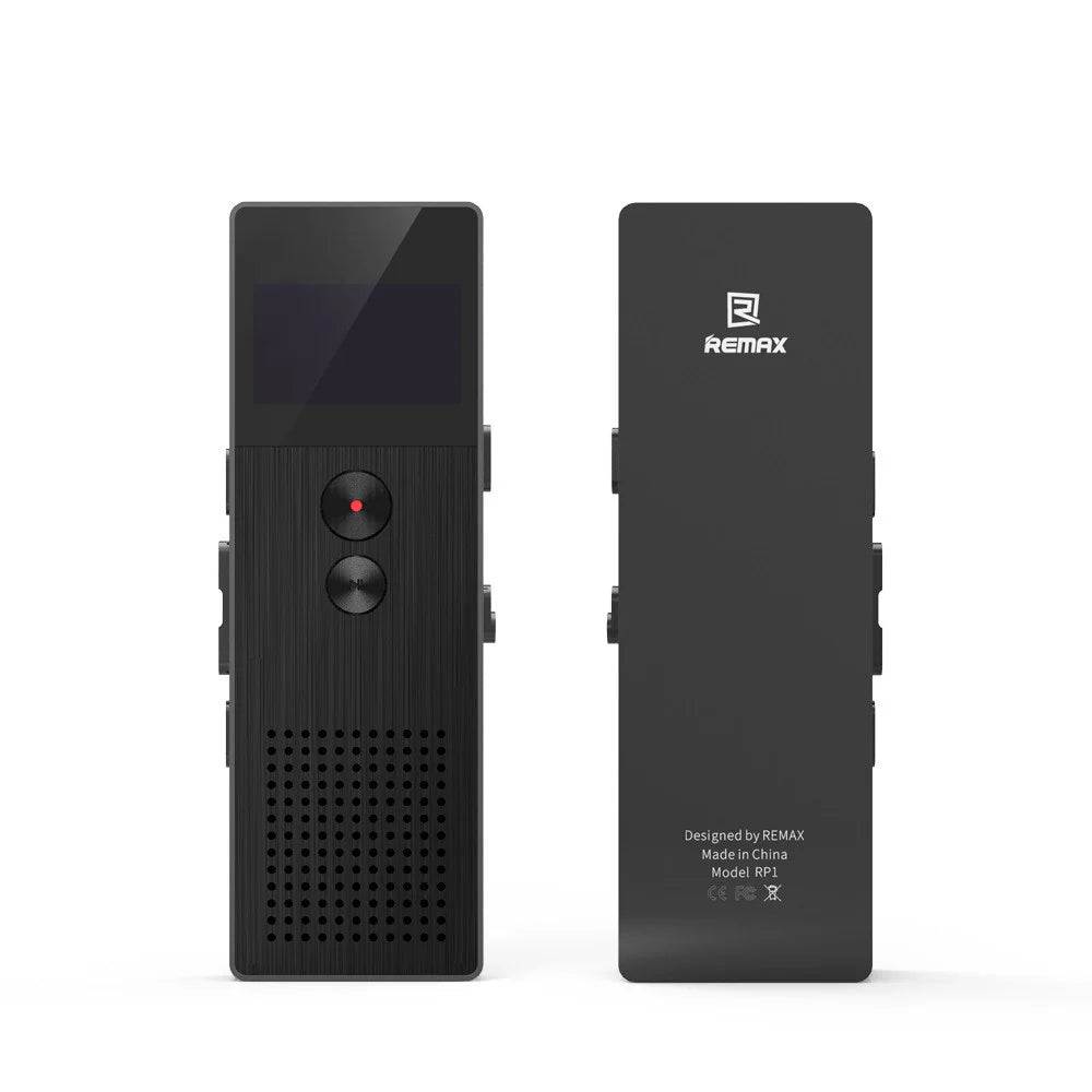 Remax RP1 Digital Voice Recorder, Dual Mic, Noise Reduction