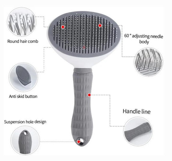 Pet Grooming and Deshedding Brush