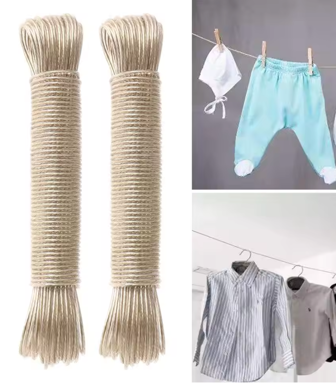 Plastic Coated Clothes Line – 20 Meter