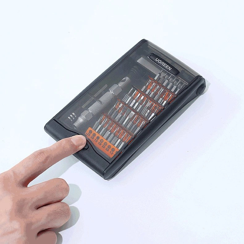 Ugreen 80459 38-in-1 Precision Screwdriver Set, Magnetic Repair Kit with Aluminum Alloy Handle