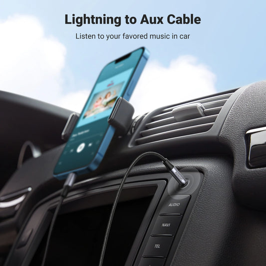 Ugreen 70509 Lightning to 3.5mm Aux Cable, 1 Meter