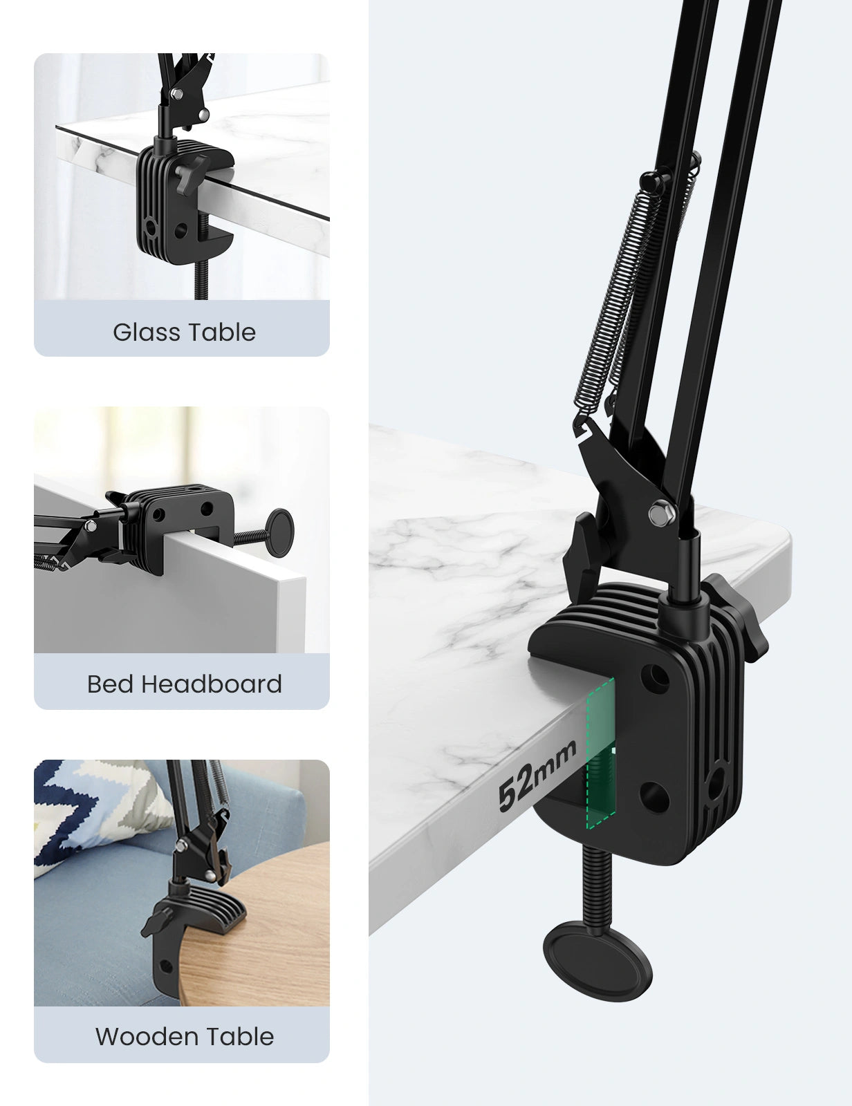 UGREEN 50394 Universal Holder, Folding Long Arm