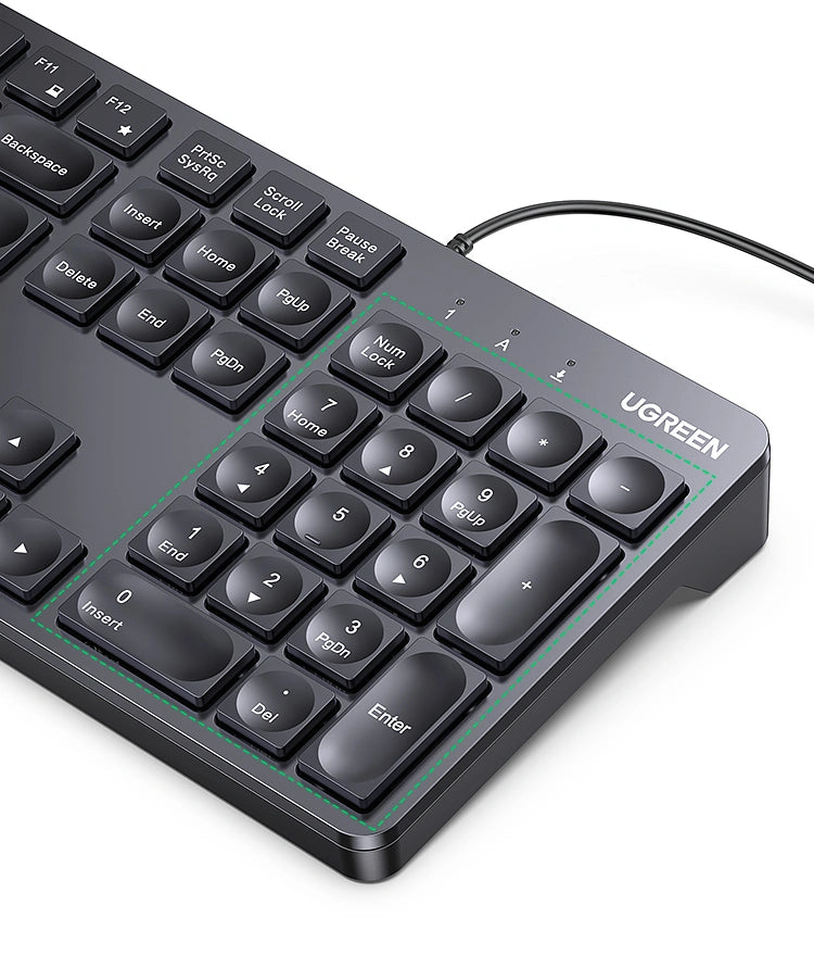 Ugreen KU004 90875 USB Wired Keyboard