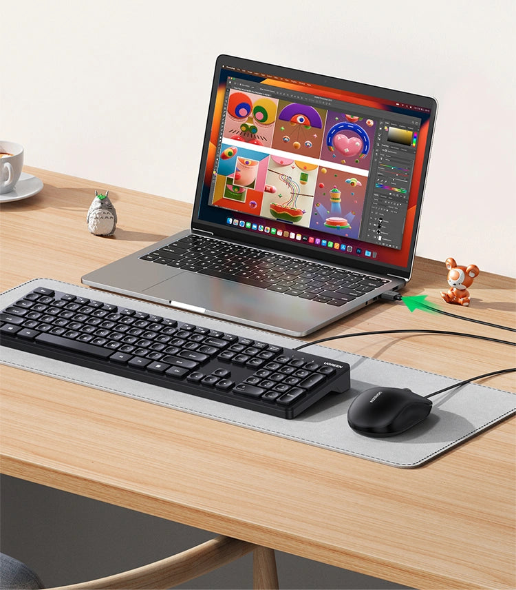 Ugreen KU004 90875 USB Wired Keyboard