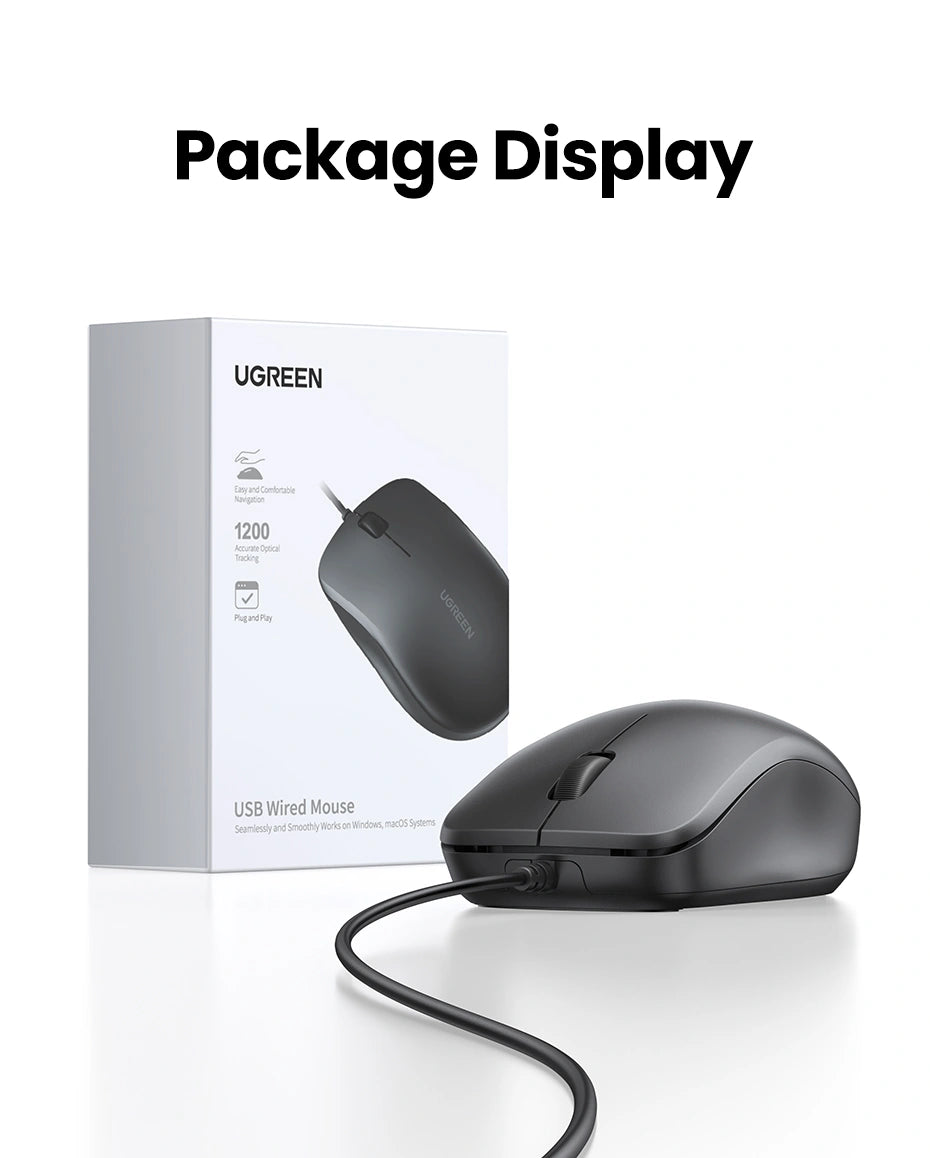 Ugreen 90789 USB Wired Mouse